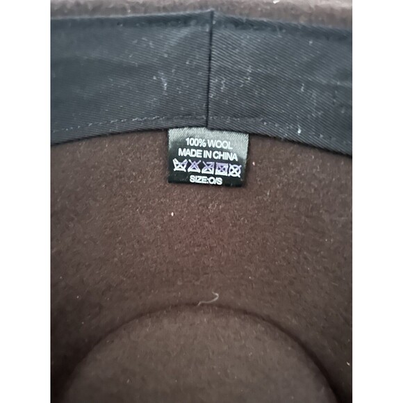 Anthropologie Wyeth? Rancher Hat Women Wool Chocolate Preppy Classic Sz OS New main image 3